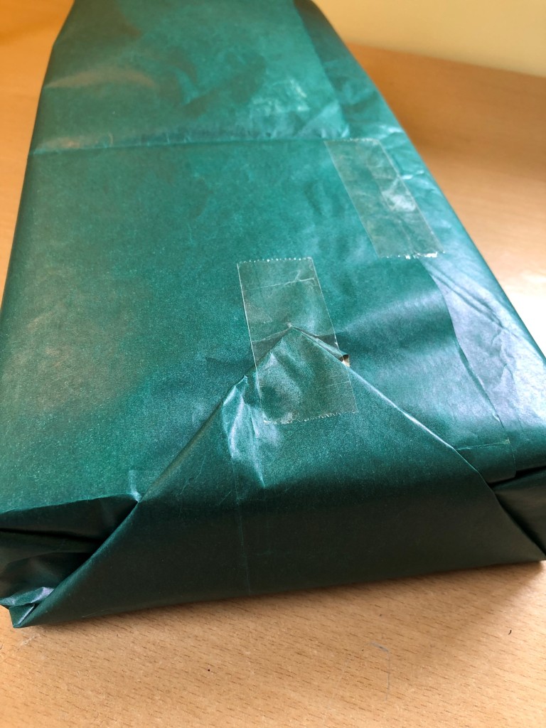 Green Wrapping – Paper and String – Pesky Recipes